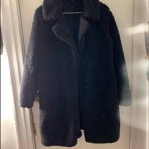brand new faux heavy coat